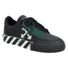 Off-white Low Vulcanized Leather Black White In Black