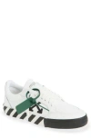Off-white Vulcanized Leather Low Top Sneakers In Multi