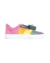 Off-white Off White Low Vulcanized Rainbow Sneakers In Multicolor Canvas