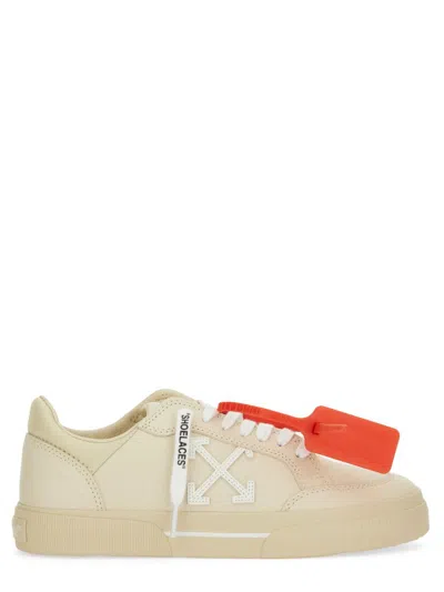 Off-white "low Vulcanized" Sneaker In Neutral