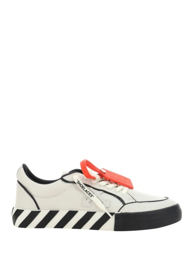 Off-white Low Vulcanized Sneakers In White