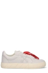 Off-white Low Vulcanized Sneaker With Zip Tie Detail In 0303