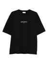 Off-white Established 2013-print Cotton T-shirt In Black