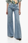 Off-white Main Label Mid Wash Flared Fit Denims 30cm