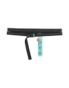 Off-white Man Belt Grey Size Onesize Polyamide, Polyester In Gray
