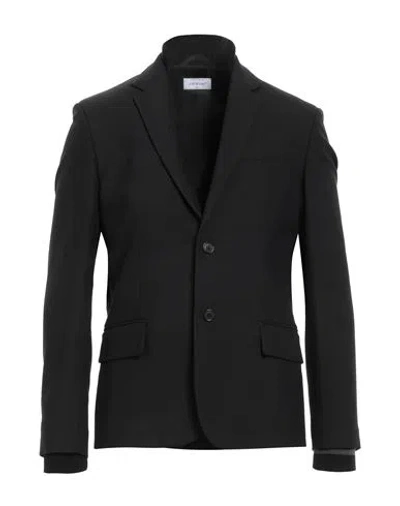 Off-white Man Blazer Black Size 38 Viscose, Polyamide, Virgin Wool, Elastane
