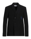 Off-white Man Suit Jacket Black Size 40 Virgin Wool In Black