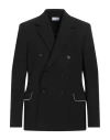 Off-white Man Blazer Black Size 40 Virgin Wool In Black