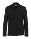 Off-white Man Blazer Black Size 40 Virgin Wool, Elastane