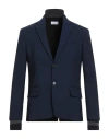 Off-white Man Blazer Navy Size 36 Viscose, Polyamide, Virgin Wool, Elastane In Blue