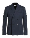 Off-white Man Blazer Navy Size 40 Virgin Wool, Elastane