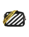 Off-white Man Cross-body Bag Black Size - Polyamide, Acrylic, Polyester, Soft Leather In Black