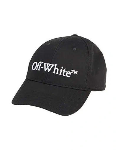 Off-white Man Hat Black Size L Cotton
