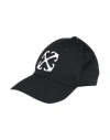 Off-white Man Hat Black Size L Cotton