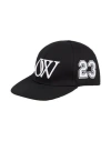 Off-white Man Hat Black Size L Cotton In Black