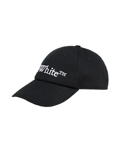Off-white Man Hat Black Size L Cotton