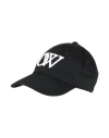 Off-white Man Hat Black Size M Cotton In Black