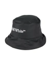 Off-white Man Hat Black Size M Polyester In Black