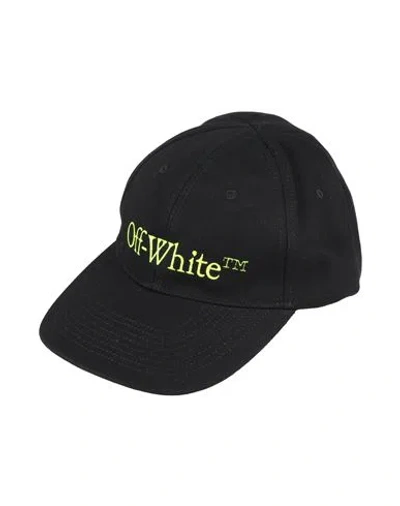 Off-white Man Hat Black Size Onesize Cotton