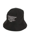 Off-white Man Hat Black Size Onesize Polyester In Black