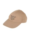 Off-white Man Hat Camel Size Onesize Cotton In Beige