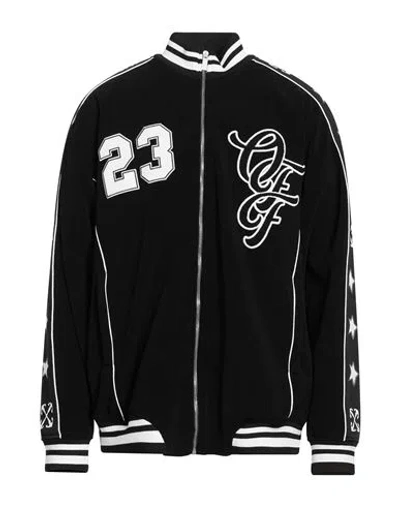 Off-white Man Jacket Black Size L Polyamide, Elastane