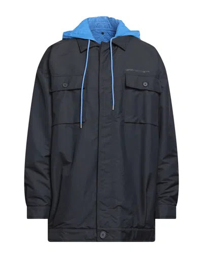 Off-white Man Jacket Black Size M Polyamide, Polyester