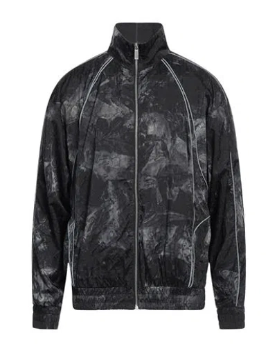 Off-white Man Jacket Charcoal Size M Polyamide