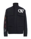 Off-white Off White Moon Phase Field Jacket In Blue