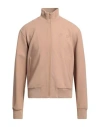 Off-white Man Jacket Sand Size 40 Virgin Wool, Lycra, Polyamide, Wool, Elastane In Beige