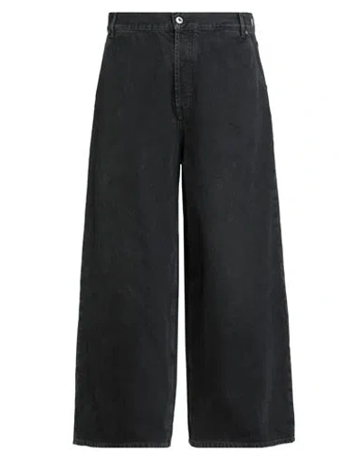 OFF-WHITE OFF-WHITE MAN JEANS BLACK SIZE 33 COTTON