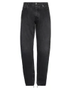 Off-white Man Pants Black Size 32 Polyester In Black