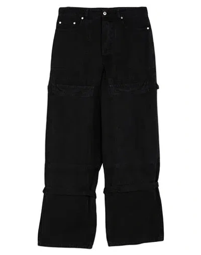 Off-white Man Jeans Black Size 34 Cotton