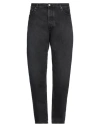Off-white Man Pants Black Size 32 Polyester In Black