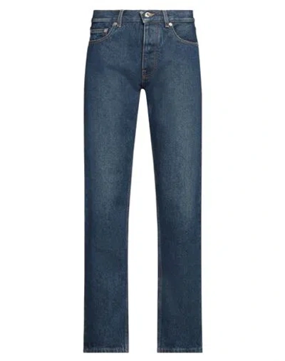 Off-white Man Jeans Blue Size 30 Cotton