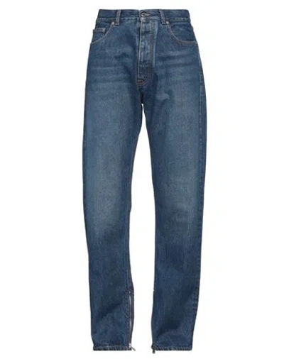 Off-white Man Jeans Blue Size 33 Cotton