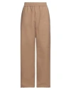 Off-white Man Pants Beige Size S Polyester, Polyamide