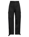 Off-white Man Pants Black Size 36 Polyamide, Polyurethane In Black