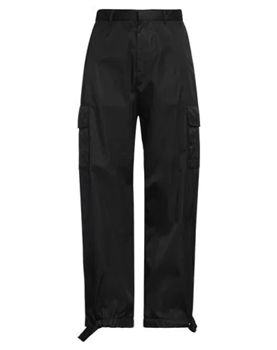 Off-white Man Pants Black Size 36 Polyamide, Polyurethane