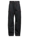 Off-white Elasticated Ankles Cargo Trousers In Black
