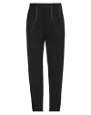 Off-white Man Pants Black Size 34 Polyester, Virgin Wool, Elastane In Black