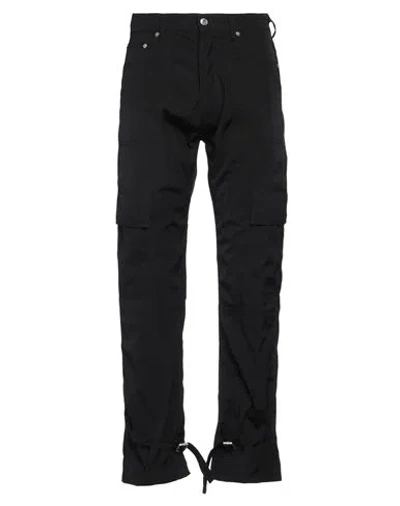 Off-white Man Pants Black Size 34 Polyamide, Cotton
