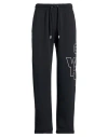 Off-white Versatile Black Pants With Modern Design In Black