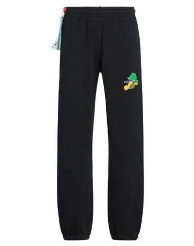 Off-white Man Pants Black Size M Cotton