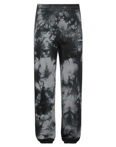 Off-white Man Pants Grey Size Xl Cotton