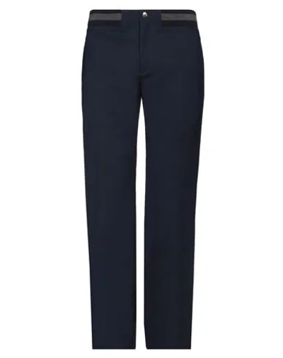 Off-white Man Pants Midnight Blue Size 32 Viscose, Polyamide, Virgin Wool, Elastane