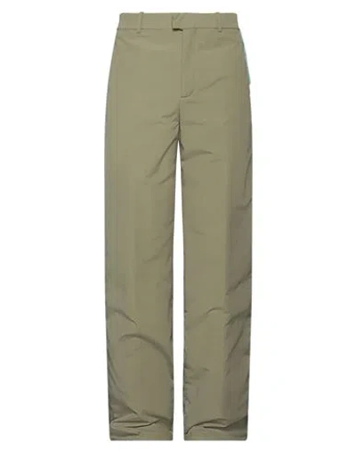 Off-white Man Pants Military Green Size 36 Polyamide