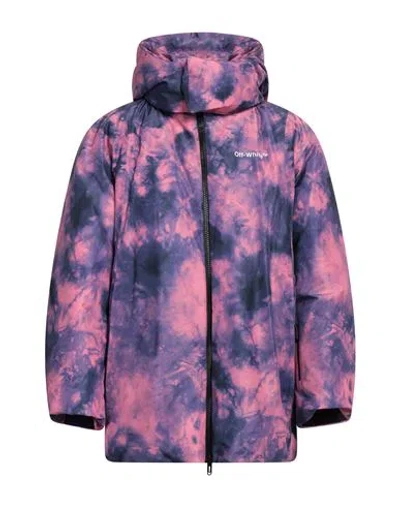 Off-white Tie Dye Down Ski Jacket In Multicolor