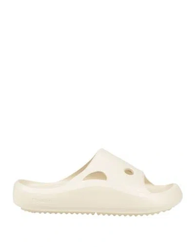 Off-white Man Sandals Ivory Size 7 Rubber