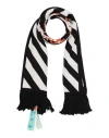 Off-white Man Scarf Black Size - Acrylic, Cotton, Viscose, Wool